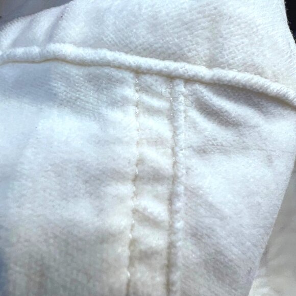 Forever 21-NWT-Small-Velvety Distressed Hippie Fringed High Waist Bell Bottom - Picture 10 of 16